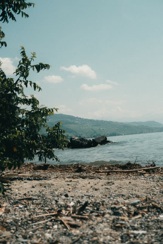 Strand am Genfersee